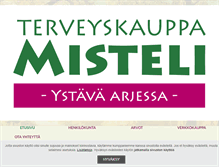 Tablet Screenshot of misteli.fi